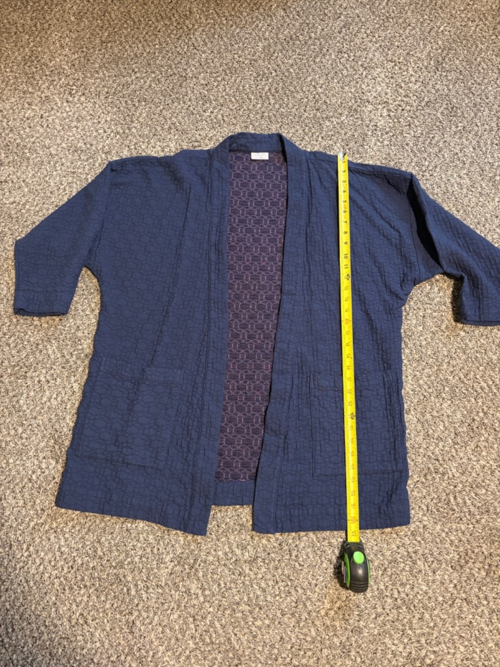 Curator SF Jules Cardigan - Ink 2XL - Picture 5 of 9